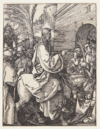 Indtoget i Jerusalem af Albrecht Dürer