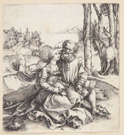 Det dårligt sammensatte par af Albrecht Dürer