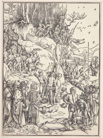 De ti tusinds martyrium af Albrecht Dürer