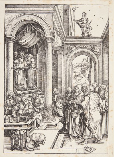 Præsentation af Jomfruen i templet af Albrecht Dürer