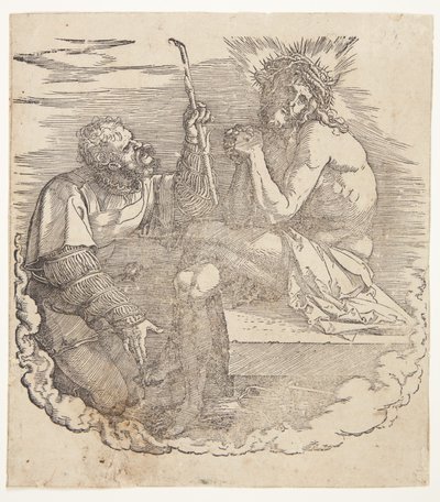 Titelside: The Mocking of Christ af Albrecht Dürer