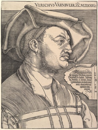 Ulrich Van Büler.n.d. af Albrecht Dürer