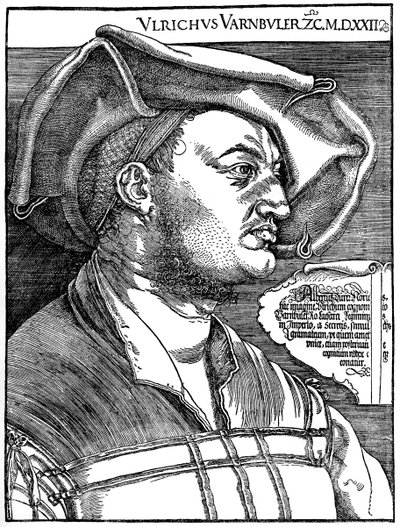 Ulrich Varnbüler, 1522, 1936 af Albrecht Dürer
