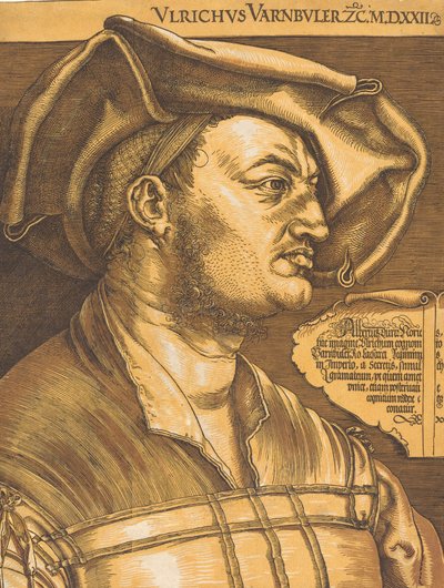 Ulrich Varnbüler, 1522 udgivet ca. 1620. af Albrecht Dürer