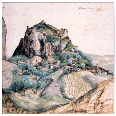 Udsigt over Arco, 1495 af Albrecht Dürer