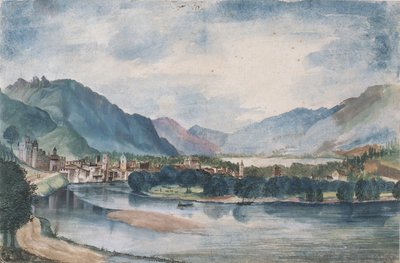 Udsigt over Trento af Albrecht Dürer