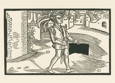 Aeschinus, ca. 1492-93 (træsnit) af Albrecht Dürer or Duerer