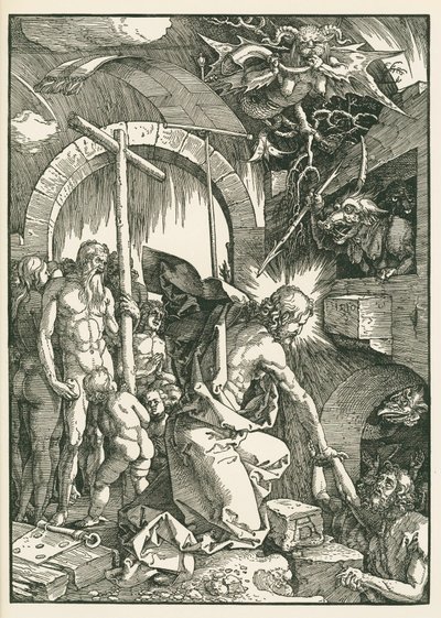 Kristus i Limbo af Albrecht Dürer or Duerer