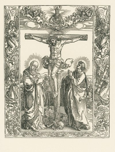 Kristus på korset af Albrecht Dürer or Duerer