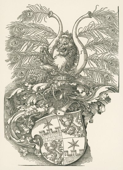 Roggendorfs våbenskjold af Albrecht Dürer or Duerer