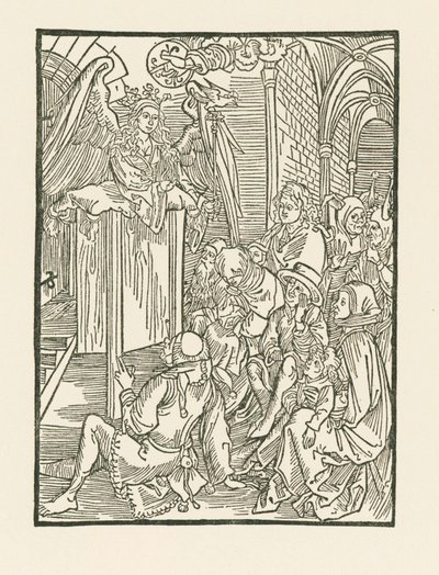 Visdommens lærere af Albrecht Dürer or Duerer