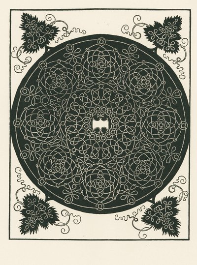 Knude med langt sekskantet midterstykke og runde spiraler af Albrecht Dürer or Duerer