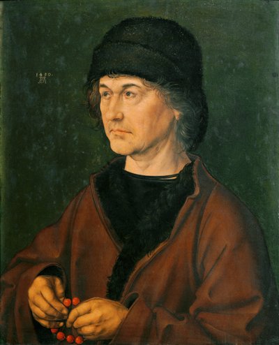 Portræt af Faderen (Træmaleri af Albrecht Dürer