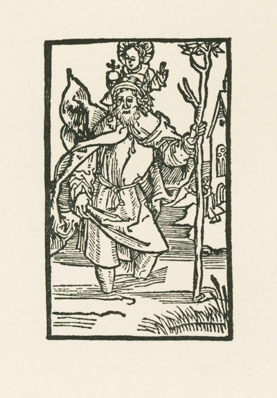 Sankt Kristoffer af Albrecht Dürer or Duerer