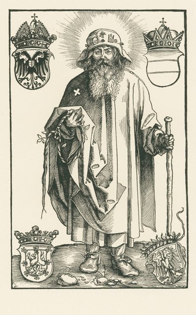 Sankt Koloman som pilgrim af Albrecht Dürer or Duerer