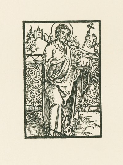 Den hellige Johannes Døberen af Albrecht Dürer or Duerer