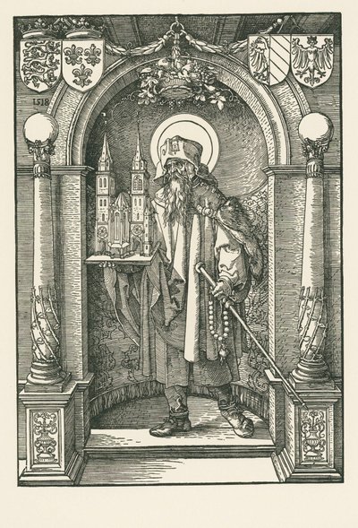 Sankt Sebald i nichen af Albrecht Dürer or Duerer