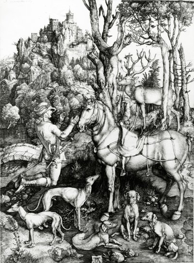 St. Eustace af Albrecht Dürer