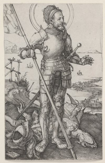 St. George til fods af Albrecht Dürer