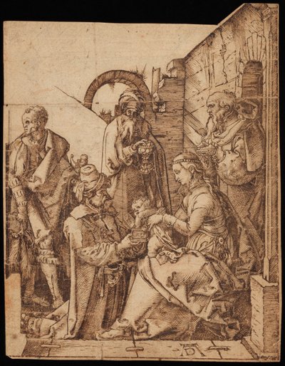 Magiernes tilbedelse af Albrecht Dürer