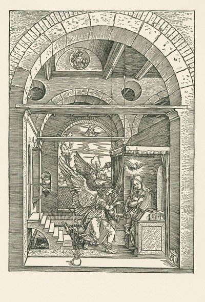 Bebudelsen, ca. 1503 (træsnit) af Albrecht Dürer or Duerer