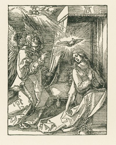 Bebudelsen, ca. 1510 (træsnit) af Albrecht Dürer or Duerer