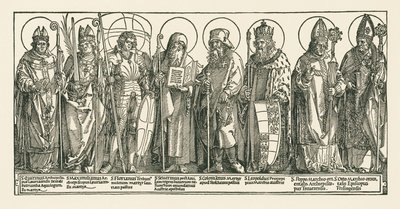 De østrigske helgener af Albrecht Dürer or Duerer