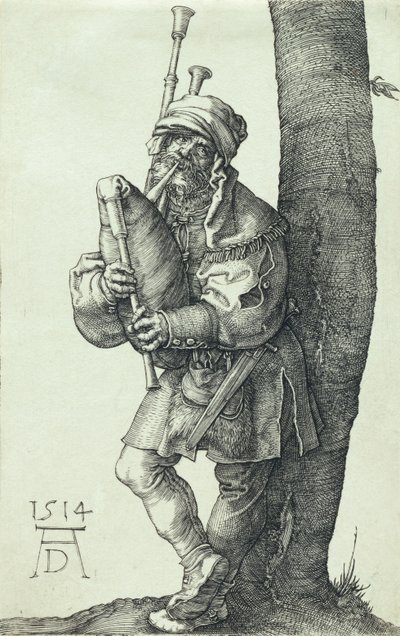 Sækkepiberen af Albrecht Dürer