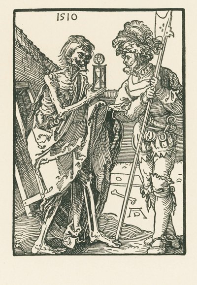 Døden og Landsknecht af Albrecht Dürer or Duerer