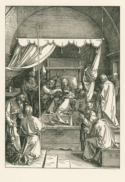 Jomfruens død af Albrecht Dürer or Duerer