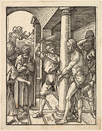 Flageleringen, 1509-11 af Albrecht Dürer
