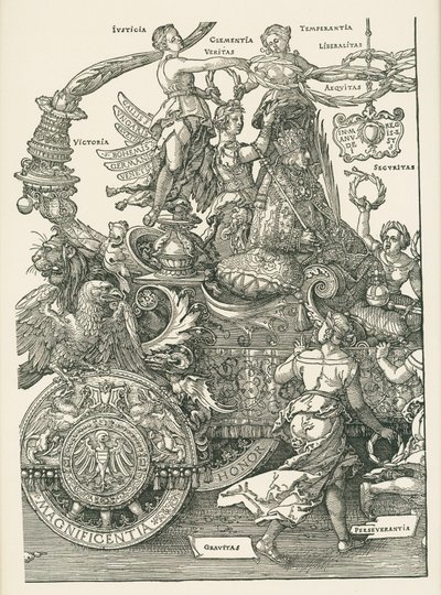 Den store triumfbil af Albrecht Dürer or Duerer