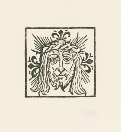 Kristi hoved af Albrecht Dürer or Duerer