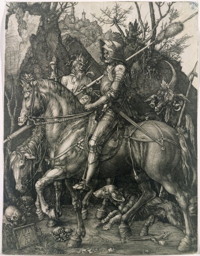 Ridderen, Døden og Djævelen af Albrecht Dürer