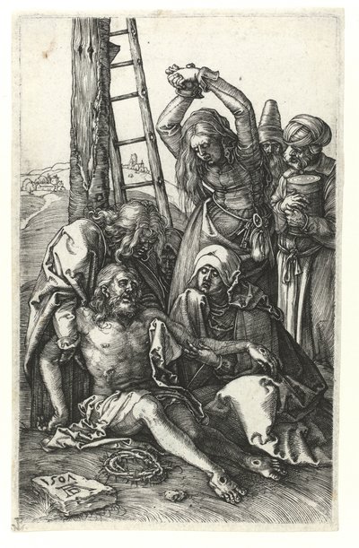 Kristi klagesang af Albrecht Dürer