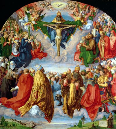 Landauer-altertavlen, Allehelgensdag af Albrecht Dürer