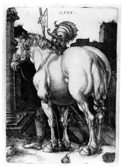 Den store hest, 1509 af Albrecht Dürer