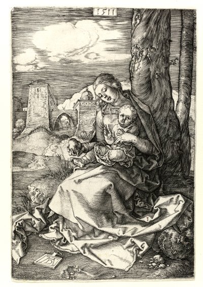 Madonnaen med pæren af Albrecht Dürer