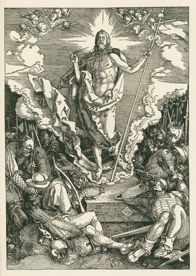 Kristi opstandelse af Albrecht Dürer or Duerer