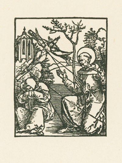 Stigmatiseringen af den hellige Frans af Albrecht Dürer or Duerer