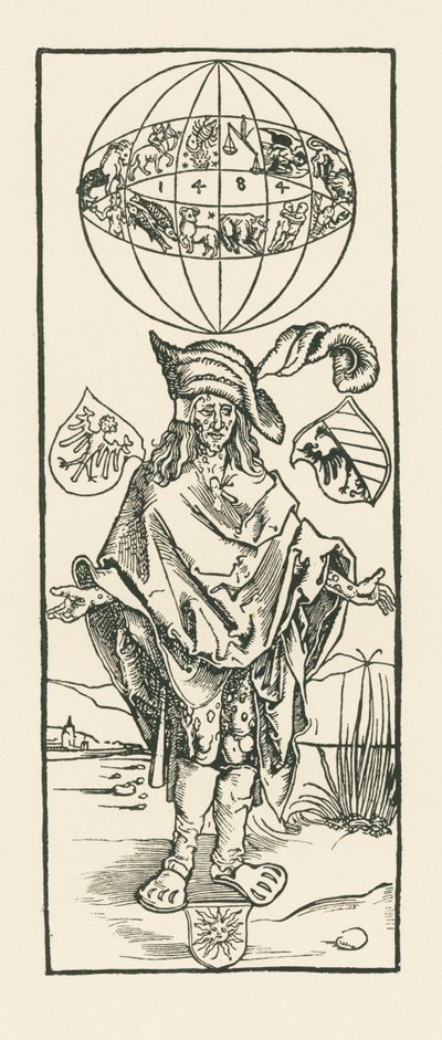 Den syfilitiske. 1496 (træsnit) af Albrecht Dürer or Duerer