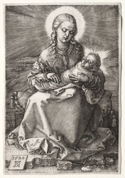 Jomfruen med det svøbte barn af Albrecht Dürer or Duerer