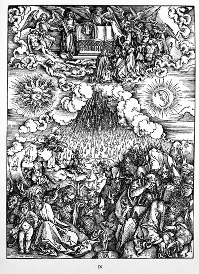 Åbningen af det femte og sjette segl af Albrecht Dürer or Duerer