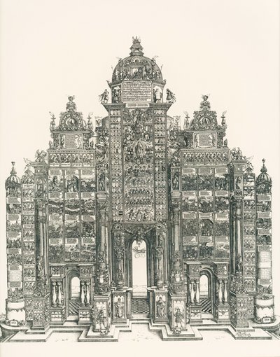 Triumfbue for kejser Maximilian I af Albrecht Dürer or Duerer