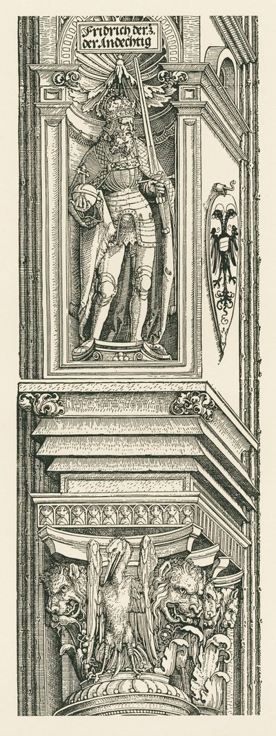 Triumfbue for kejser Maximilian I af Albrecht Dürer or Duerer