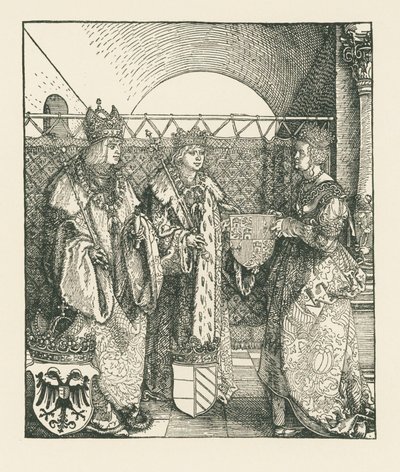 Triumfbue for kejser Maximilian I af Albrecht Dürer or Duerer