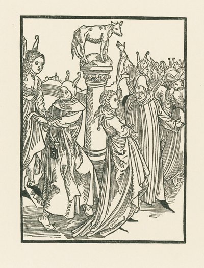 Fra dantzen af Albrecht Dürer or Duerer