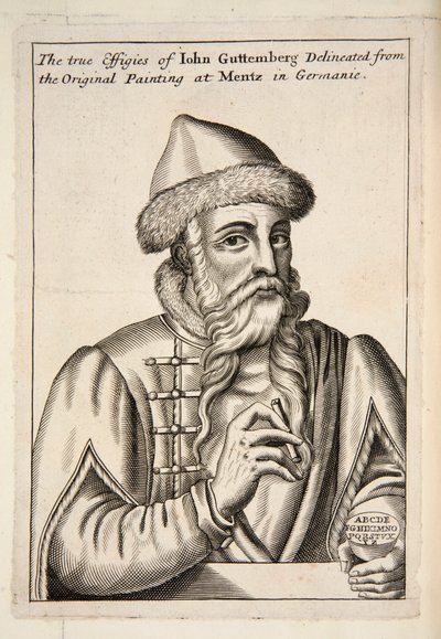 John Guttemberg, pub. 1683 stik. af Albrecht Mentz