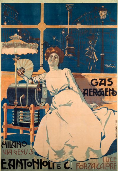 Reklameplakat for Antonioli