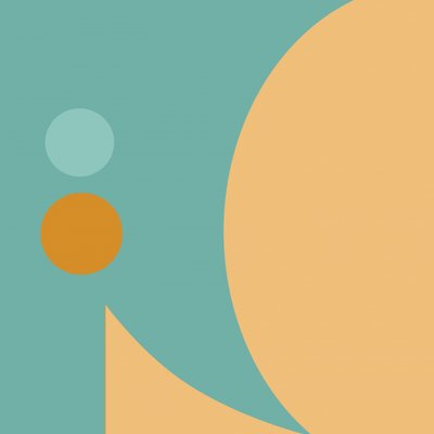 Rolige geometriske kurver af Alejandra Winkhaus